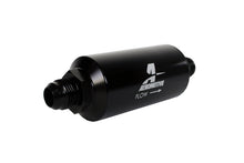 Load image into Gallery viewer, Aeromotive 12385 FITS: In-Line Filter AN -10 size Male 10 Micron Microglass Element Bright-Dip Black Fuel Filters
