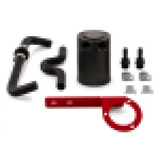Mishimoto MMBCC-CTR-17PBERD2 FITS: 2017+ Honda Civic Type R Baffled Oil Catch Can Kit Red Oil Catch Cans