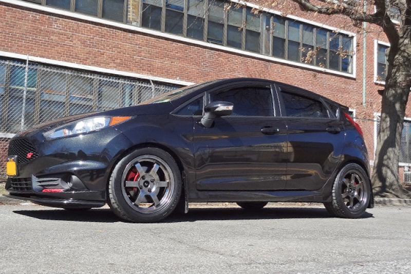 Rally Armor MF29-UR-BLK/RD FITS: 13-19 Ford Fiesta ST Black UR Mud Flap w/Red Logo Mud Flaps