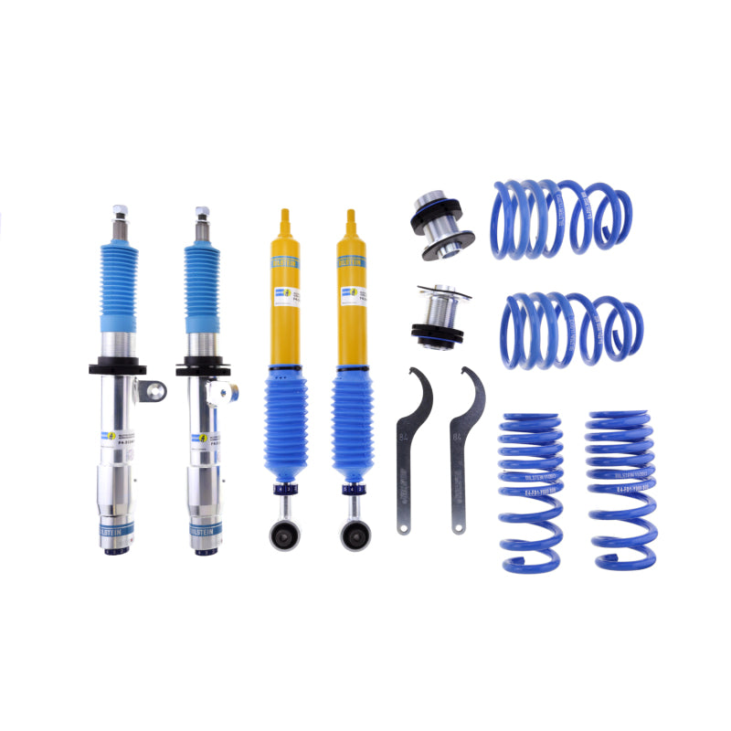 Bilstein 48-244091 FITS: B16 (PSS10) 2015 BMW M3 / M4 Front & Rear Performance Suspension System Coilovers
