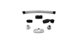 Vibrant 10283 FITS: Univ Top Mount Oil Drain Kit incl 20in Teflon lined S.S. hose Fitting Oil Line Kits