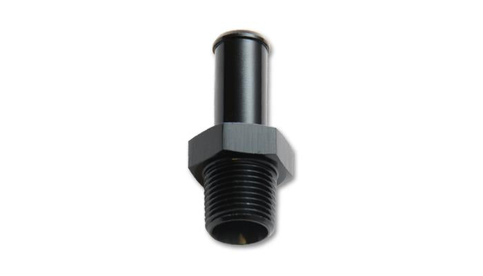 Vibrant 11200 FITS: 1/8in NPT to 1/4in Barb Straight Fitting Aluminum Fittings