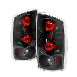 SPYDER 5002525 FITS: Dodge Ram 02-06 1500/Ram 2500/3500 03-06 Euro Style Tail Lights Black ALT-YD-DRAM02-BK Tail Lights