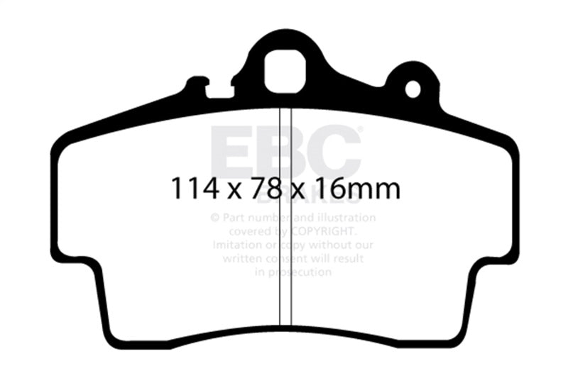 EBC DP31207C Brake Pads - Performance