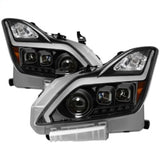 SPYDER 9039331 FITS:xTune Infiniti G37 Coupe (non-AFS) 08-15 Projector Headlights Black PRO-JH-IG3708-2D-LB-BK Headlights