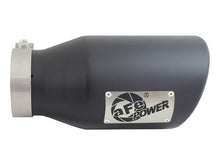 Load image into Gallery viewer, aFe 49T40601-B12 FITS: Diesel Exhaust Tip Bolt On Black 4in Inlex x 6in Outlet x 12in Catback