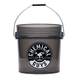 Chemical Guys ACC108 FITS: Heavy Duty Detailing Bucket Smoked Black (4.5 Gal) Wash Buckets