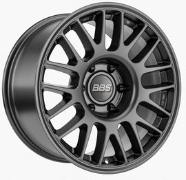 BBS TS-M 20x9in - 5x120 - 72.56 CB - ET30 - Satin Black Wheel