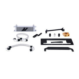 Mishimoto MMOC-MIA-99T FITS: Oil Coolers FITS: 99-05 Mazda Miata Thermostatic Oil Cooler Kit Silver Oil Coolers