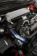 Load image into Gallery viewer, Torque Solution TS-SU-812BU FITS: 2022+ Subaru WRX / 19-23 Subaru Ascent Titanium Top Mount Charge Pipe Burnt Blue Air Intake Components