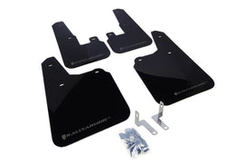 Rally Armor MF16-UR-BLK/GRY FITS: 10-14 Subaru Outback Black UR Mud Flap w/ Grey Logo Mud Flaps