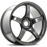 Gram Lights WGCRX38EHGP FITS: 57CR 18x9.5 +38 5x114.3 HS Gunmetallic Wheel (Min Order Qty 20) Wheels Cast