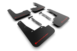 Rally Armor MF79-UR-BLK-RD FITS: 22-23 Hyundai Elantra N & N Line Black UR Mud Flap w/Red Logo Mud Flaps