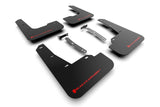 Rally Armor MF79-UR-BLK-RD FITS: 22-23 Hyundai Elantra N & N Line Black UR Mud Flap w/Red Logo Mud Flaps