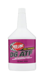 Red Line 30704 FITS: D6 ATF Quart Gear Oils