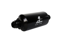Load image into Gallery viewer, Aeromotive 12385 FITS: In-Line Filter AN -10 size Male 10 Micron Microglass Element Bright-Dip Black Fuel Filters