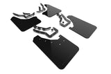 Rally Armor MF114-UR-BLK-MBK FITS: 24-25 Toyota Tacoma Gen 4 Black UR Mud Flap w/Metallic Black Logo Mud Flaps