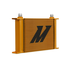 Load image into Gallery viewer, Mishimoto MMOC-25G FITS: Oil Coolers FITS: Universal 25-Row Oil Cooler Gold Oil Coolers
