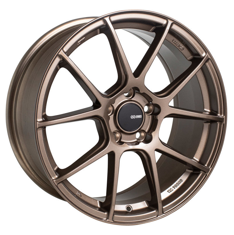 Enkei 522-885-6545ZP FITS: TS-V 18x8.5 5x114.3 45mm Offset 72.6mm Bore Bronze Wheel Wheels Cast
