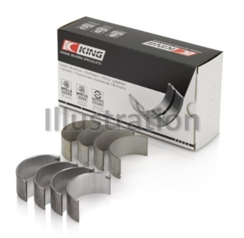 King Engine Bearings CR4538CA FITS:King Mini Cooper S/Cooper S Conv/Works W11B16A Rod Bearing Set Size STD Bearings