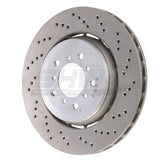 SHW Performance BFR44461 FITS:SHW 05-06 BMW M3 3.2L Right Front Cross-Drilled Lightweight Brake Rotor (34112282446) Brake Rotors Drilled