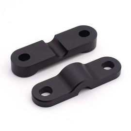 BLOX Racing BXAC-00321-BK FITS: 2-Pc Solid Shifter Bushing Kit Rear Civic Integra Black Shifter Bushings