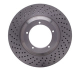 DFC 82-89 Porsche 911 Left Front Drilled Brake Rotor