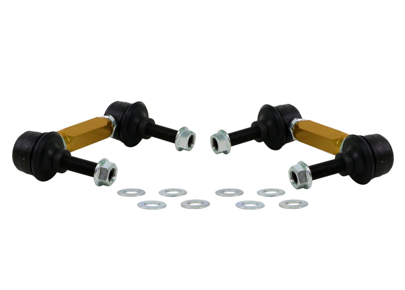Whiteline KLC141 FITS: 03-06 Nissan 350z Z33 Rear Swaybar link kit-Adjustable Ball End Links Sway Bar Endlinks
