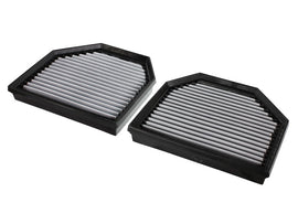 aFe 31-10238 FITS: MagnumFLOW OEM Replacement Air Filter PRO Dry S 2015 BMW M3/M4 (F80/F82) 3.0L S55 (tt) Qty. 2 Air Filters Drop In