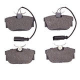 DFC 01-03 Volkswagen EuroVan Rear 5000 Advanced Semi Metallic Brake Pads