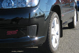 Rally Armor MF5-BAS-BLK FITS: 03-08 Subaru Forester Basic Black Mud Flap w/ Black Logo Mud Flaps