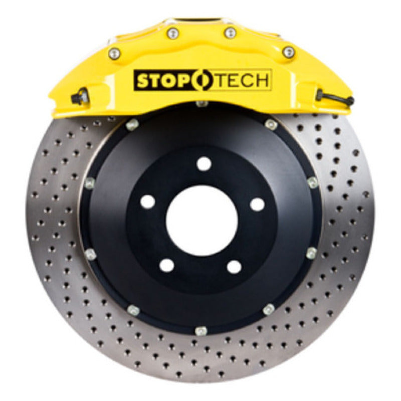 Stoptech 83.160.6D00.82 FITS:StopTech 08-13 BMW M3/11-12 1M Coupe Front BBK w/ Yellow ST-60 Calipers Drilled 380x35mm Rotor Big Brake Kits