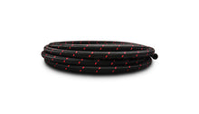 Load image into Gallery viewer, Vibrant 11978R FITS: -8 AN Two-Tone Black/Red Nylon Braided Flex Hose (20 foot roll) Hoses