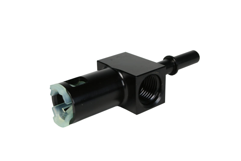 Aeromotive 15120 FITS: 5/16in Quick Connect with AN-06 port and 1/8in gauge port Fittings