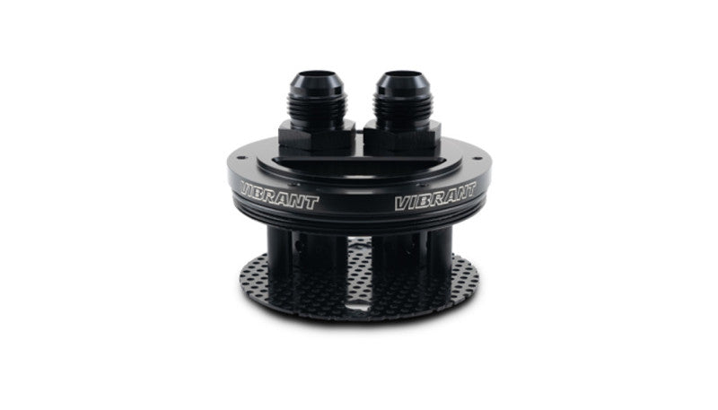 Vibrant 12786 FITS: 2-Port Catch Can Lid Assembly Oil Catch Cans