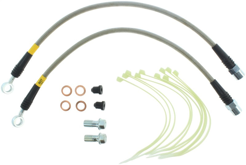 Stoptech 950.33006 FITS:StopTech VW/Audi Front Stainless Steel Brake Line Kit Brake Line Kits