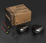 AlphaRex 210009 FITS: 15-20 Ford F150/17-22 Super Duty DoubleTap Dual Color LED Projector Fog Lights Fog Lights