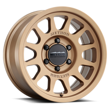 Load image into Gallery viewer, Method Wheels MR70378560900 FITS:Method MR703 17x8.5 0mm Offset 6x5.5 106.25mm CB Method Bronze Wheel Wheels Cast