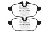 EBC DP42046R FITS: 09+ BMW Z4 3.0 (E89) Yellowstuff Rear Brake Pads Brake Pads Performance