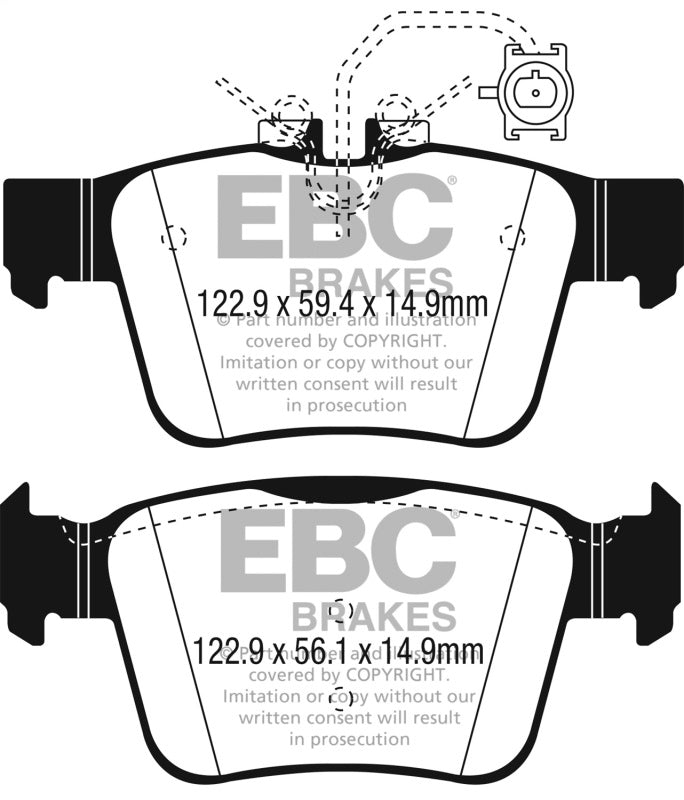 EBC DP22315 Brake Pads - Performance