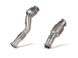 Akrapovic DP-BM/SS/8 FITS: 2021+ BMW M3 (G80)/M4 (G82) DownPipe w/Catalytic Converter (SS) Downpipes
