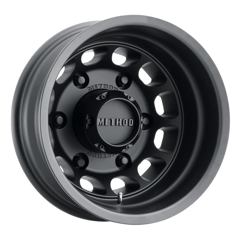 Method Wheels MR901660685134N FITS:Method MR901 REAR 16x6 -134mm Offset 6x180 138.9mm CB Matte Black Wheel Wheels Cast