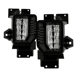 SPYDER 9051173 FITS: 20-22 GMC Sierra 2500/3500 HD OEM Fog Lights w/ Universal Switch Fog Lights
