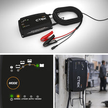 Load image into Gallery viewer, CTEK K40-327 FITS: 40-327 PRO25SE Battery Charger 50-60 Hz 12V 19.6ft Extended Charging Cable Battery Chargers