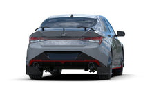 Load image into Gallery viewer, Rally Armor MF79-UR-BLK-WH FITS: 22-23 Hyundai Elantra N &amp; N Line Black UR Mud Flap w/White Logo Mud Flaps