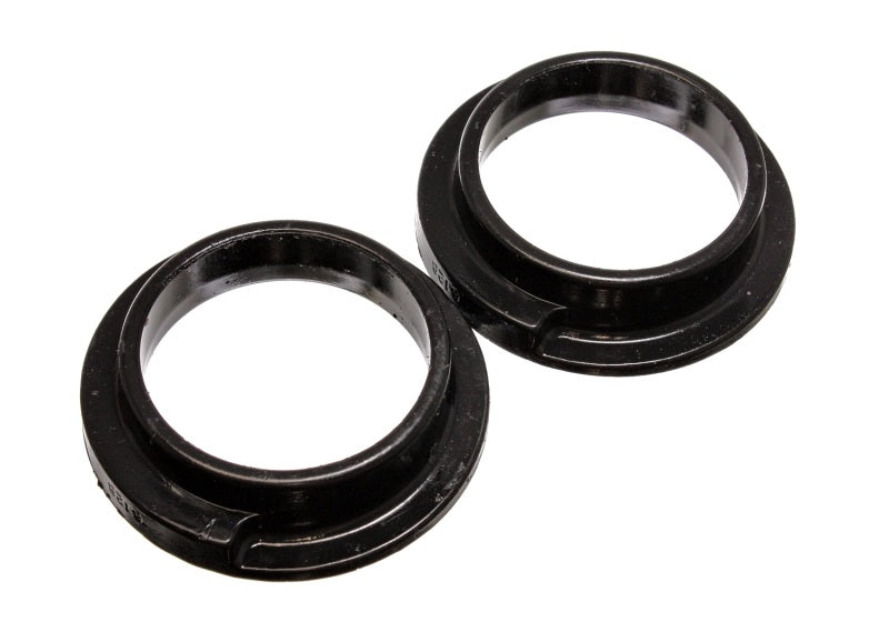 Energy Suspension 15.6103G FITS: Universal 3in ID 4 5/16in OD 1 1/8in H Black Coil Spring Isolators (2 per set) Bushing Kits