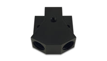 Load image into Gallery viewer, Vibrant 10894 FITS: Billet Aluminum Y-Block Fitting with 1/8in NPT Port -10AN x Dual -8AN ORB Fittings
