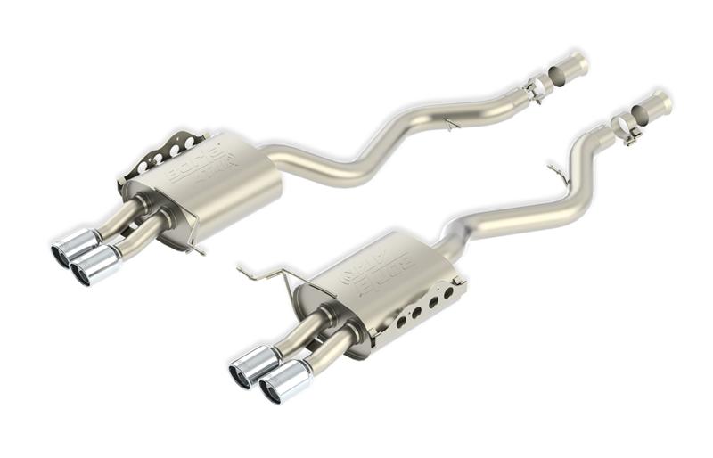 Borla 140580 FITS: 13-16 BMW 335i / 435i Atak Cat back SS 3.0in, 2.25in 3.5in Tip Single Rolled Catback