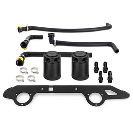 Mishimoto MMBCC-BR27-21S FITS: 21-22 Ford Bronco 2.7L Baffled Oil Catch Can System Oil Catch Cans