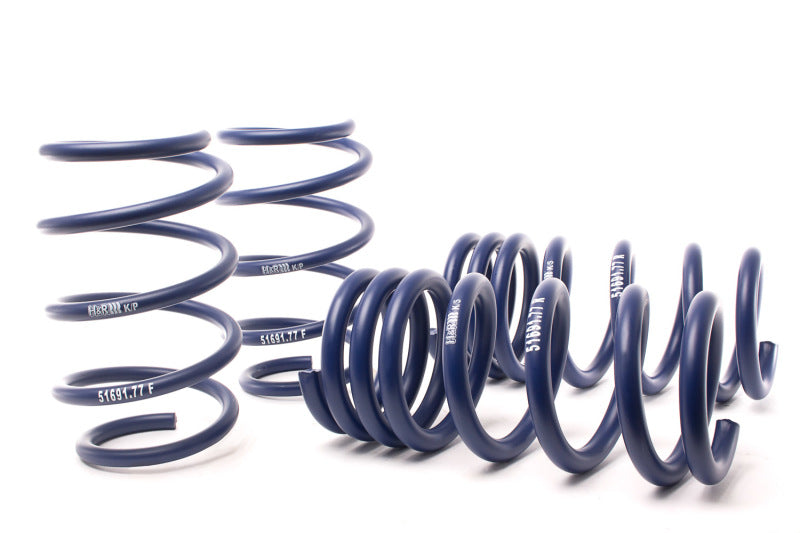 H&R 51691-77 FITS: 15-22 Ford Mustang V6/V8/2.3L EcoBoost Super Sport Spring (w/o MagneRide) Lowering Springs